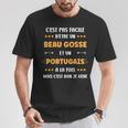 Origine Portugaluper Portugais Beau Gosse Humour Portugais T-Shirt Cadeaux drôles