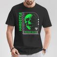 Outfit Rave Hardstyle Cráneoerde Retro Camiseta unisex Regalos divertidos