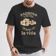 Padrino Y Ahijado Un Pacto Por Laida Bautizo Ahijado Camiseta unisex Regalos divertidos