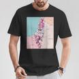 Palestine Map Palestinians Map Tシャツ 面白い贈り物