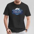 Panorama Du Centre-Ville De Chicago T-Shirt Cadeaux drôles