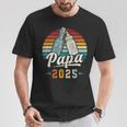 Papa 2025 年、新しいパパ、赤ちゃん発表 Tシャツ 面白い贈り物