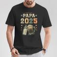 Papa 2025 年生 新しいパパ 若いパパ 初めてのパパ Tシャツ 面白い贈り物