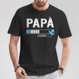 Papa Loading Ciuccio Gravidanza Annuncio Futuro Papà Maglietta Regalos divertidos