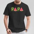 Papa Watermelon Summer Fruit Dad Cool Father's Day T-Shirt Personalized Gifts