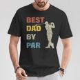 メンズ Par Golf Best Dad Tシャツ 面白い贈り物