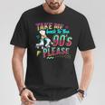 Patín De Los 90 Diseño Para Una Chica Patinadora In Mangas Camiseta unisex Regalos divertidos