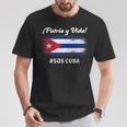 Patria Yidaos Cuba Bandera Gratis Cuba Camiseta unisex Regalos divertidos