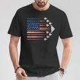 Patriotic Fighter Jets Usa Flag Red White & Blue 4Th Of July T-Shirt Unique Gifts