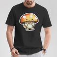 Personnage Champignon Drôle Doigt D'honneur Joyeux Anniversaire Gourmand T-Shirt Cadeaux drôles