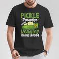Pickle Paradiese Wherveggie For Pickle Paradiese ピクルスギフトとキュウリ用 Tシャツ 面白い贈り物