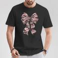Pink Camouflage Old Camo Bow Camo Coquette Bow Hunting Women T-Shirt Unique Gifts