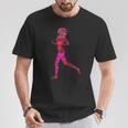 Pink Red Heart Love Mom S Runner Mama Mother's Day T-Shirt Unique Gifts