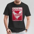 Pinoy シャツ ダメージ加工 チキン Adobo フィリピンシャツ Tシャツ 面白い贈り物