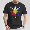 Pinoy フィリピン国旗 太陽 Tシャツ 面白い贈り物