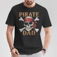 Pirate Dadkull クロスボーン 面白いお父さんギフト 父の日に Tシャツ 面白い贈り物