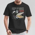 Pizza Of Death Pie Till I Die Grim Reaper Pizza Love Tシャツ 面白い贈り物