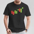 Pocket Cryptotocks グラフ トレーダー 投資家 メンズ レディース Tシャツ 面白い贈り物