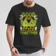 Pot Lovers マリファナ Good Budstick Together Cannabis Weed Tシャツ 面白い贈り物
