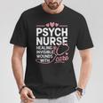 Psych Nurse Mental Health Psychiatric Nursing Appreciation Tシャツ 面白い贈り物