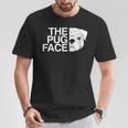 The Pug Face Tシャツ 面白い贈り物