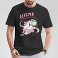 Pummel & Friends Pummelfee Pummeleinhorn Glitzer T-Shirt Lustige Geschenke