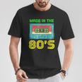 Retro Caja Made In The 80'S Generación Años 80 Camiseta unisex Regalos divertidos