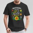 Retro Floral Mama Flower Happy Mother's Day Girls T-Shirt Personalized Gifts