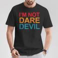Ropa I'm Not Daredevil Camiseta unisex Regalos divertidos
