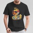 Rubber Duck Punk Heavy Metal T-Shirt Personalized Gifts Rubber Duck Punk Heavy Metal T-Shirt Personalized Gifts