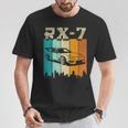 Rx-7 Jdm Japan モータースポーツ エフィニ日本スポーツカー ヴィンテージ Tシャツ 面白い贈り物