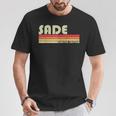Sade 名前入り レトロヴィンテージ 80年代 90年代 誕生日 Tシャツ 面白い贈り物