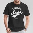 Sado Local 佐渡市ローカル 故郷 Tシャツ 面白い贈り物