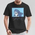 Same-サメ- Tシャツ 面白い贈り物