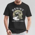 Save Our Parks ビンテージ スモーキー ザ レジスト ベア国立公園 Tシャツ 面白い贈り物