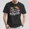 Senorita Margarita Lover Cinco De Mayo Fiesta ギフト Tシャツ 面白い贈り物
