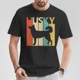 Siberian Husky シベリアン・ハスキー Tシャツ 面白い贈り物