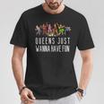 Six Queens Just Wanna Have Fun シアターミュージカル Tシャツ 面白い贈り物