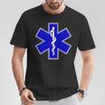 Star Of Life Rod Of Asclepius Emt Ems パラメディック メディック Tシャツ 面白い贈り物