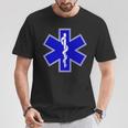 Star Of Life Rod Of Asclepius Emt Ems パラメディック メディック Tシャツ 面白い贈り物