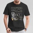 Steping Into My 60Th Birthday With God's Grace And Mercy Tシャツ 面白い贈り物