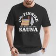 Suomi サウナ 0 フィンランド語 I'm Here For Theauna Tシャツ 面白い贈り物