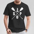 Sup スタンドアップパドルボードティー サーフボード サーフィン Tシャツ 面白い贈り物