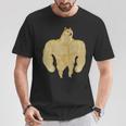 Swole Doge ミームギフトtシャツ Tシャツ 面白い贈り物