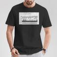 Synthesizer アナログシンセドラムマシン コンピューターヴィンテージオタク Tシャツ 面白い贈り物