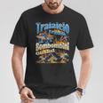 Tralalelos Bombombini Divertido Italiano Brainrot Meme Gráfico Camiseta unisex Regalos divertidos
