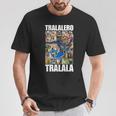 Tralalero Tralala イタリアンブレインロットミーム Tシャツ 面白い贈り物