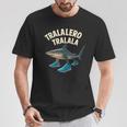 Tralalero Tralala イタリアンブレインロットミーム Tシャツ 面白い贈り物
