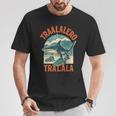 Tralalero Tralala イタリアンブレインロットミーム Tシャツ 面白い贈り物