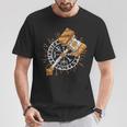Trenikingo Para Ragnarok Odin Dios Marca Camiseta unisex Regalos divertidos